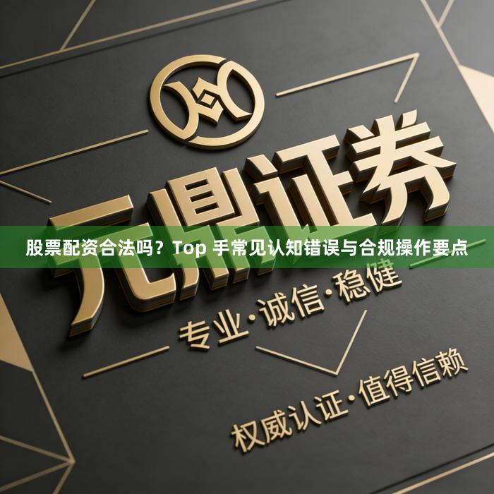 股票配资合法吗？Top 手常见认知错误与合规操作要点